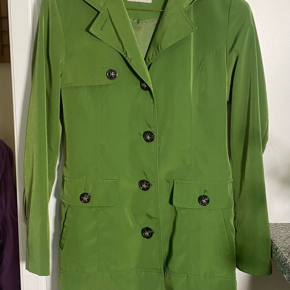 Esprit Vibrant Green Hooded  Jacket